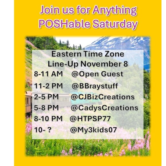 Anything POSHable!  Train Share Show - Saturday Start in the AM EST to Evenings - Picture 11 of 11